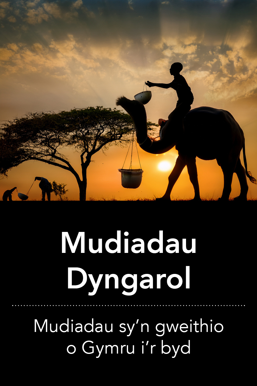 Mudiadau Dyngarol - Mudiadau sy'n gweithio o Gymru i'r byd